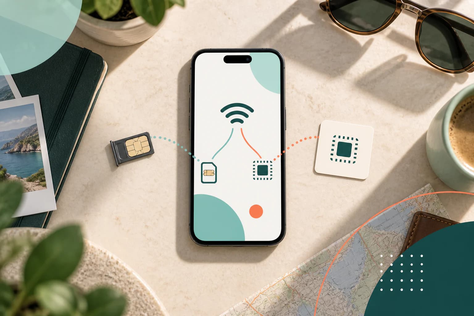 Обычная SIM и eSIM работают в одном смартфоне