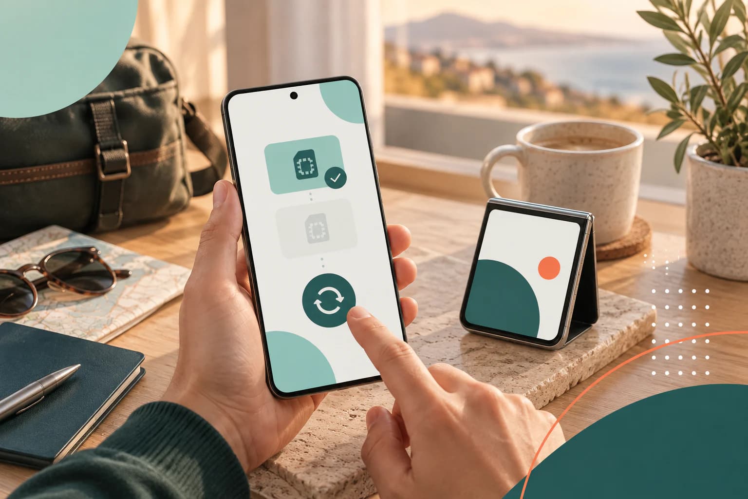 Настройка eSIM на смартфонах Samsung